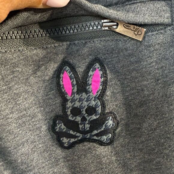 Psycho Bunny Drake Sweat Lounge Heather Gray Pants Xtra Large - Picture 8 of 10